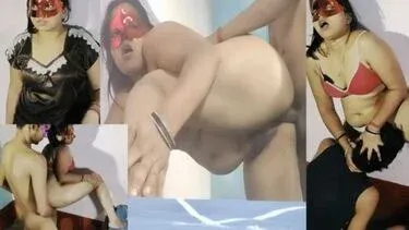 Tamil aunty sex video Sexy Soli and gorgeous Jija engaging in passionate sex