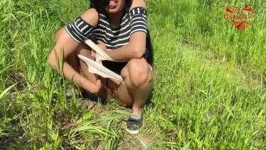 Tamil sex video In a meadow, a cheeky Desi girl teases