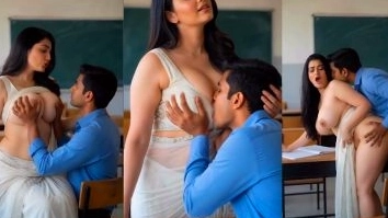 A College Guy Fucks a Sex Padam Big Boob Tutor
