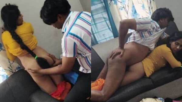 Beauty couch fucked Kannada aunty sex video wild