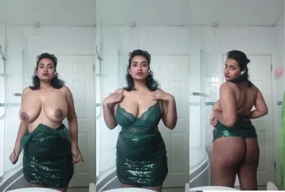 Kannada aunty sex video Amil is a nude woman who strips to show off her massive ass and breasts.
