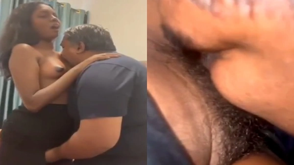 Old man boobs licking Telugu aunty sex sensual