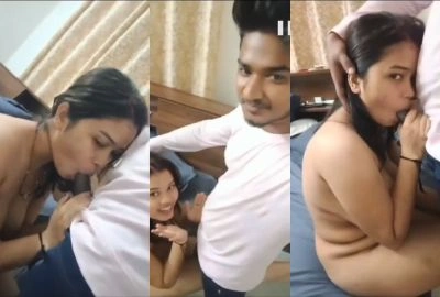 Tamil college girl gives skilled blowjob