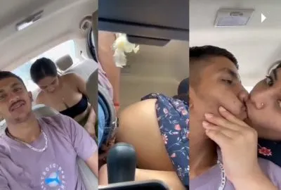 Tamil sex A girl seduces her lover in a car.