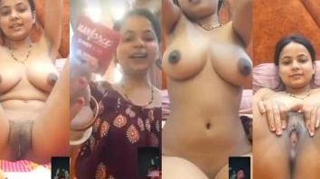 Telugu aunty sex: A married woman and her partner undress together